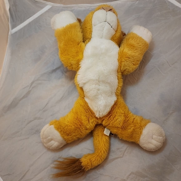 Vintage Mattel The Lion King Floppy Baby Simba 1993 Stuffed Animal Plush Toy EUC - Picture 7 of 10